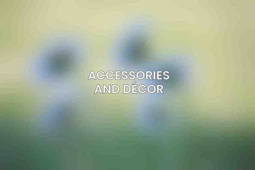 Accessories and Décor