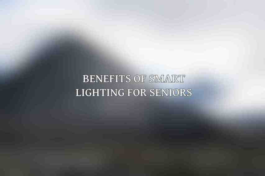 Benefits of Smart Lighting for Seniors