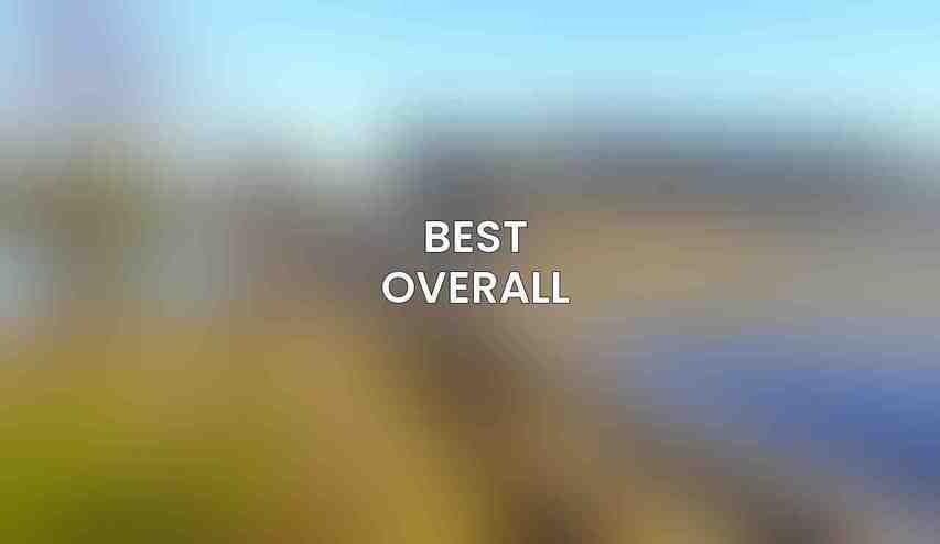 Best Overall