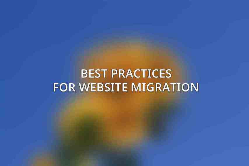 Best Practices for Website Migration