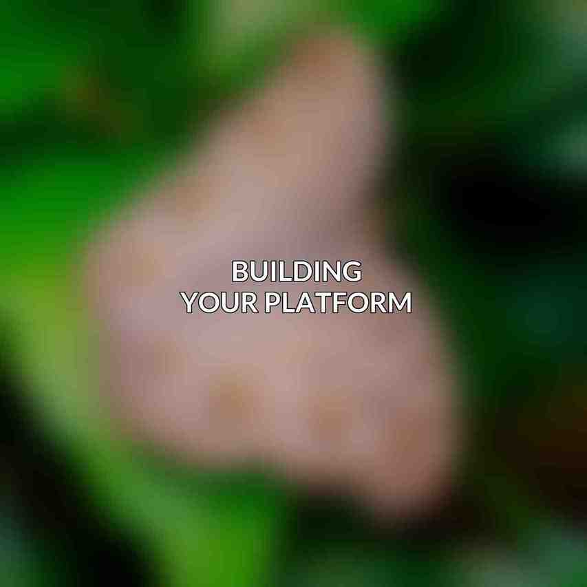 Building Your Platform