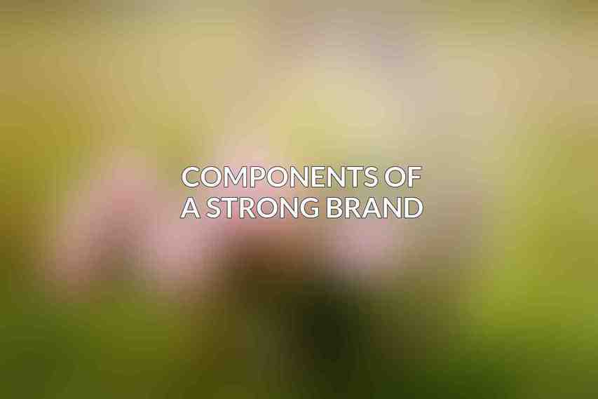 Components of a Strong Brand
