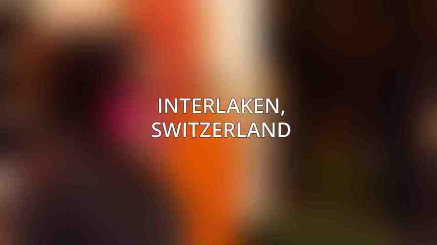 Interlaken, Switzerland