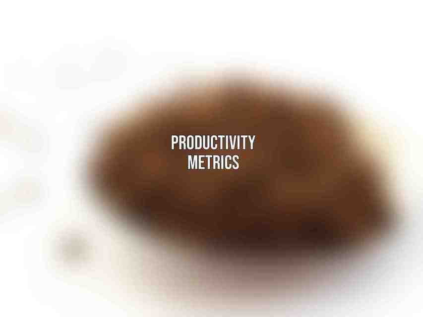 Productivity Metrics