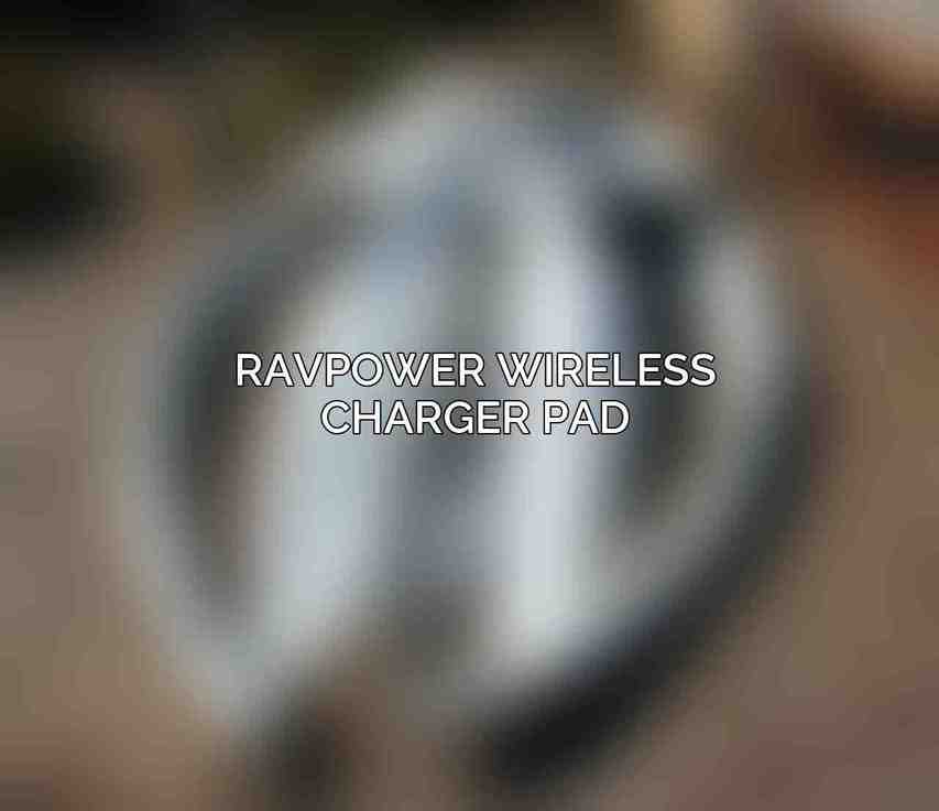 RAVPower Wireless Charger Pad