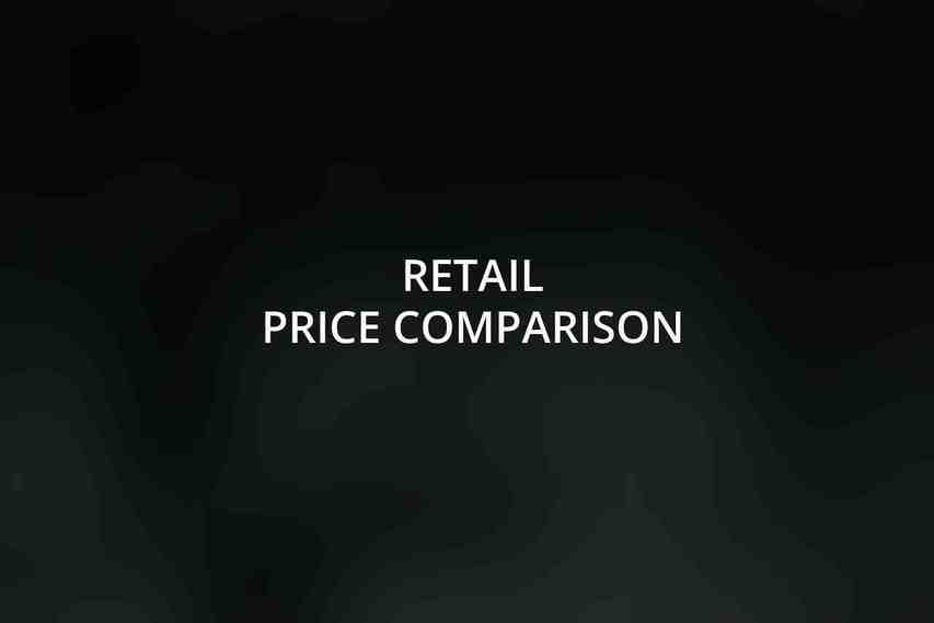 Retail Price Comparison