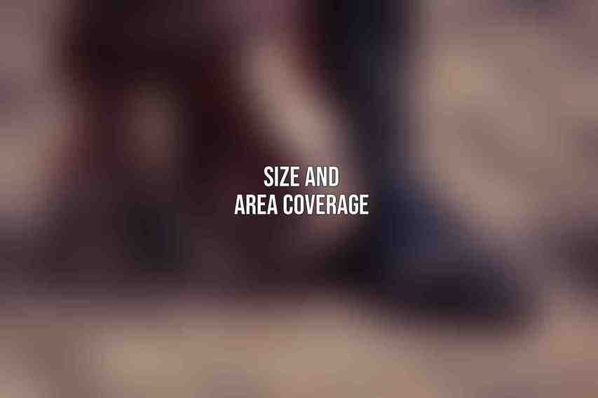 Size and Area Coverage