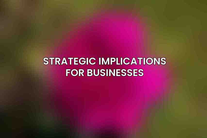 Strategic Implications for Businesses