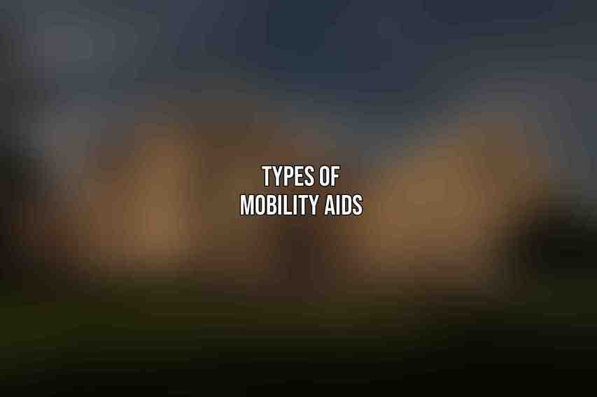 Types of Mobility Aids