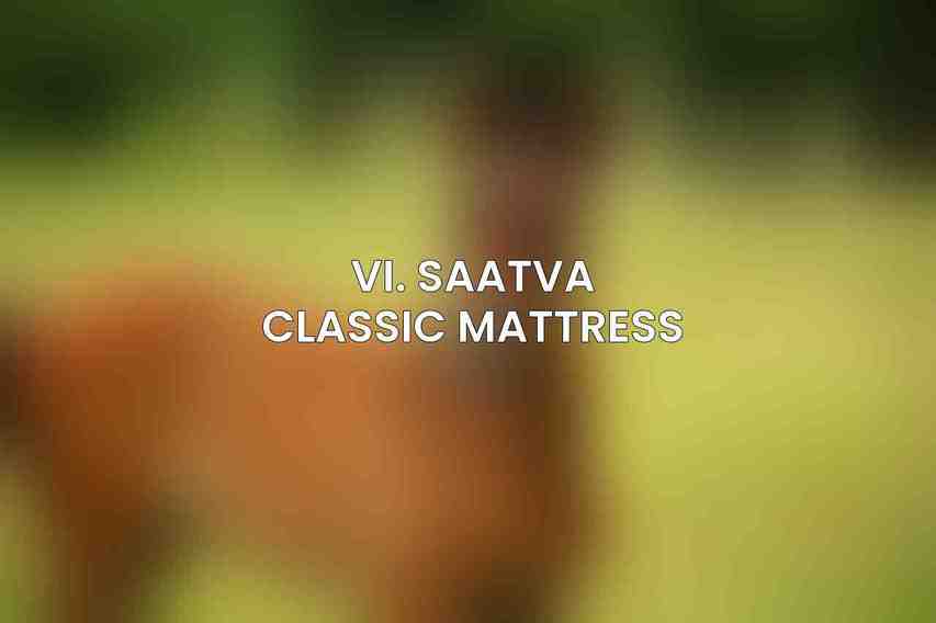 VI. Saatva Classic Mattress