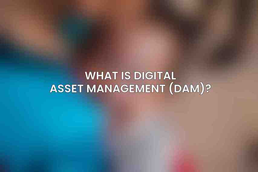 What is Digital Asset Management (DAM)?