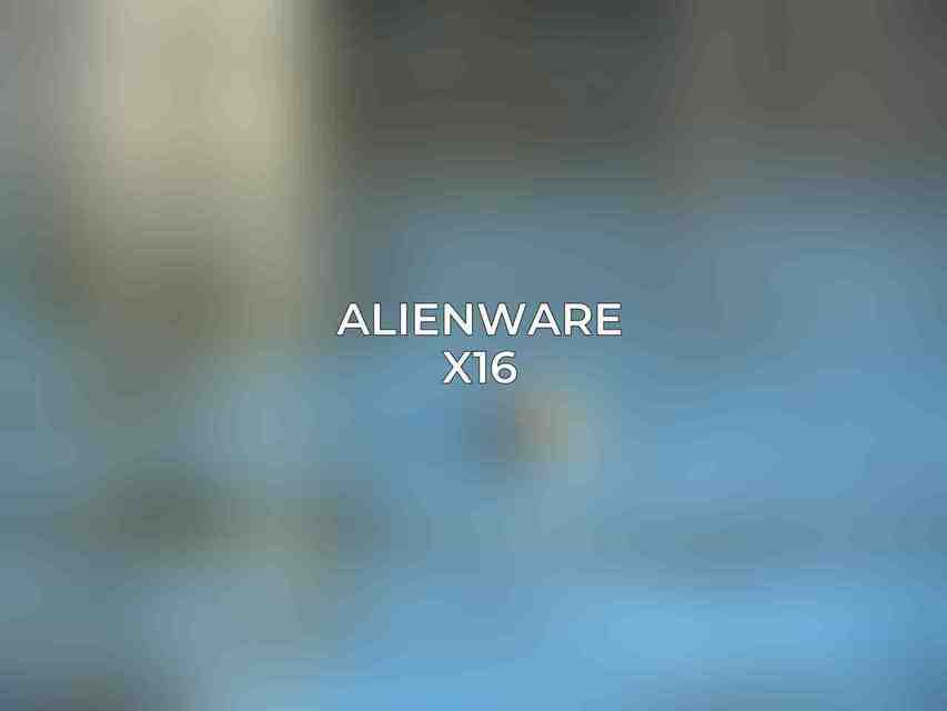 Alienware x16
