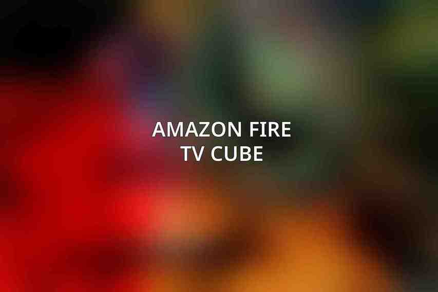 Amazon Fire TV Cube