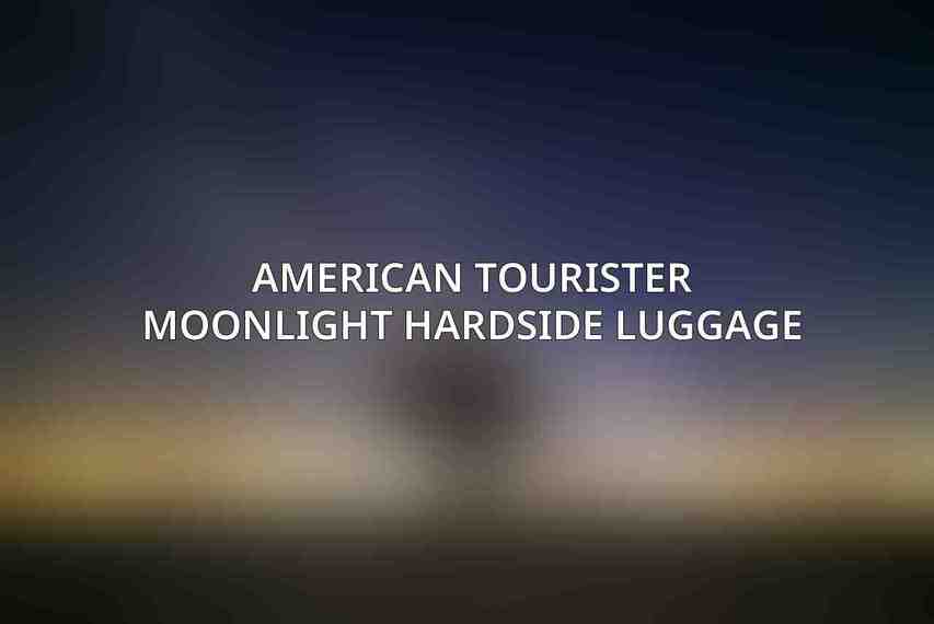 American Tourister Moonlight Hardside Luggage