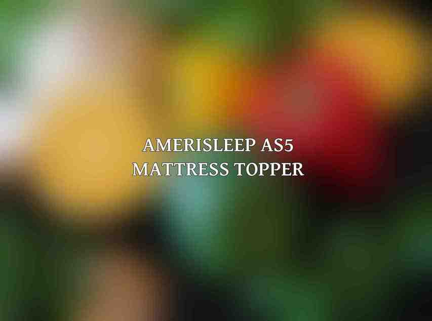 Amerisleep AS5 Mattress Topper