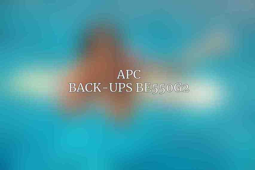 APC Back-UPS BE550G2