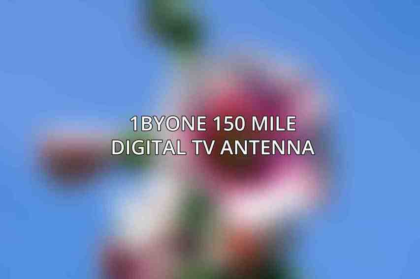 1byone 150 Mile Digital TV Antenna