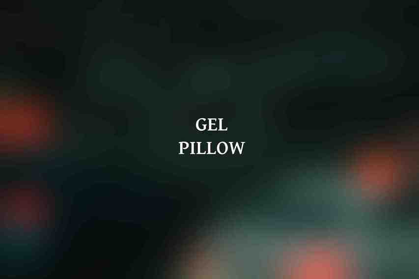 Gel Pillow