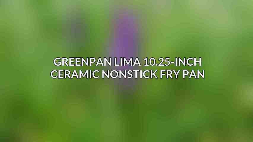 GreenPan Lima 10.25-Inch Ceramic Nonstick Fry Pan