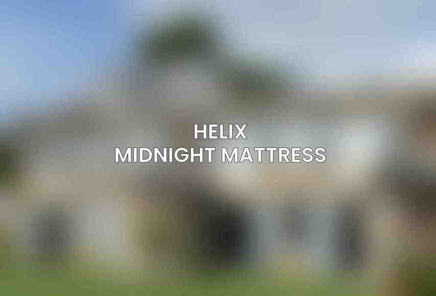 Helix Midnight Mattress