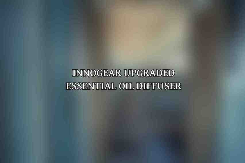 InnoGear Upgraded Essential Oil Diffuser