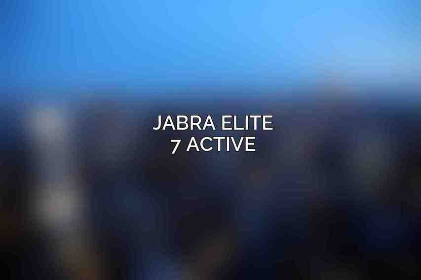 Jabra Elite 7 Active