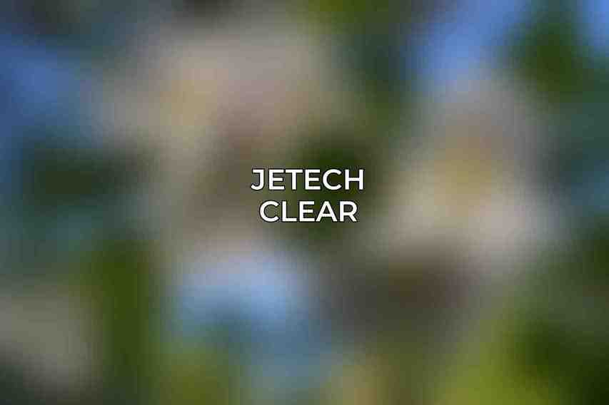 JETech Clear