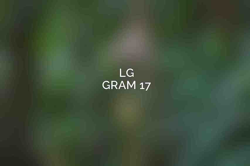 LG gram 17