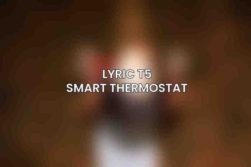 Lyric T5 Smart Thermostat