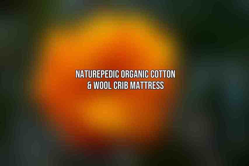 Naturepedic Organic Cotton & Wool Crib Mattress
