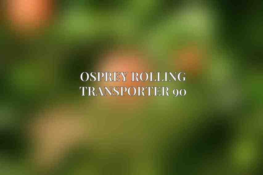 Osprey Rolling Transporter 90