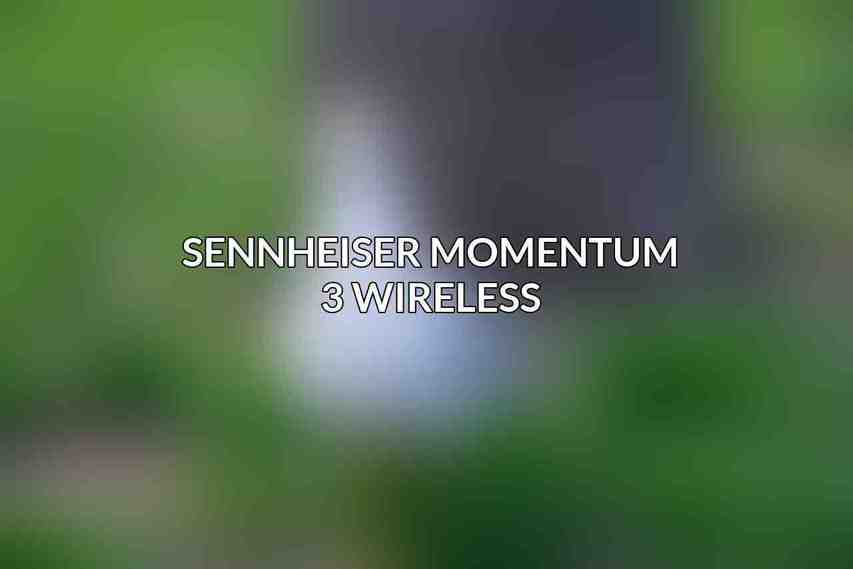 Sennheiser Momentum 3 Wireless