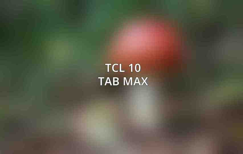 TCL 10 Tab Max
