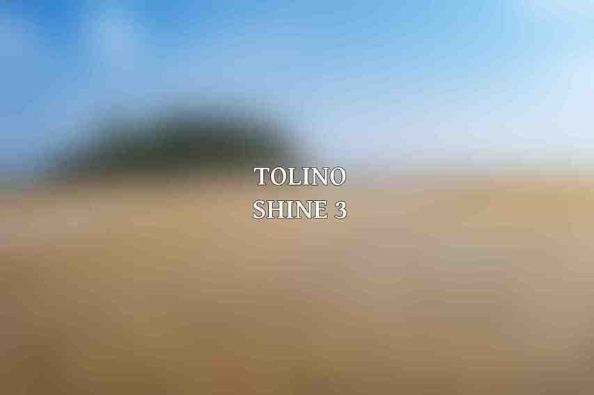 Tolino Shine 3