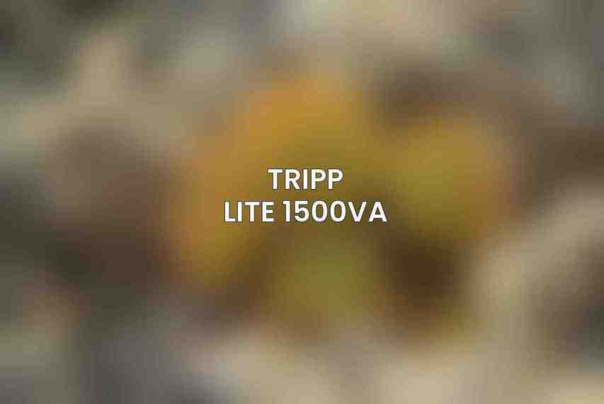 Tripp Lite 1500VA