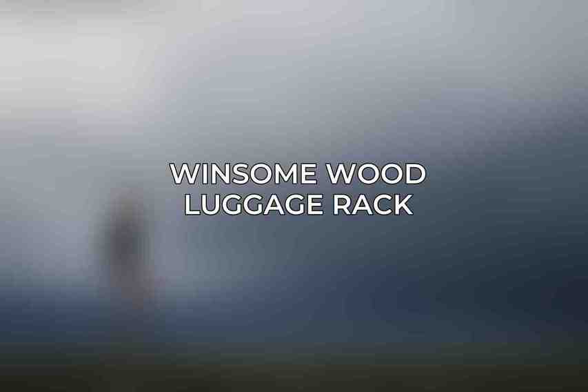 Winsome Wood Luggage Rack