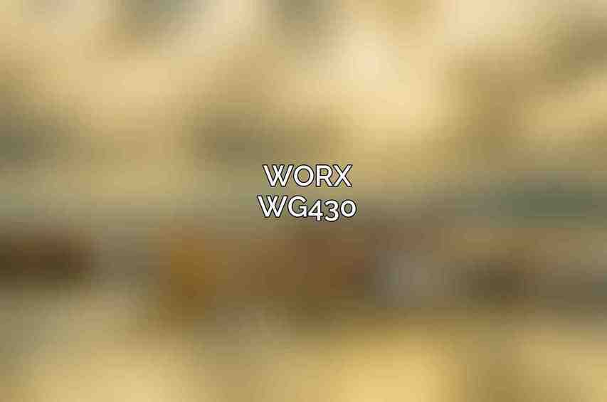 Worx WG430