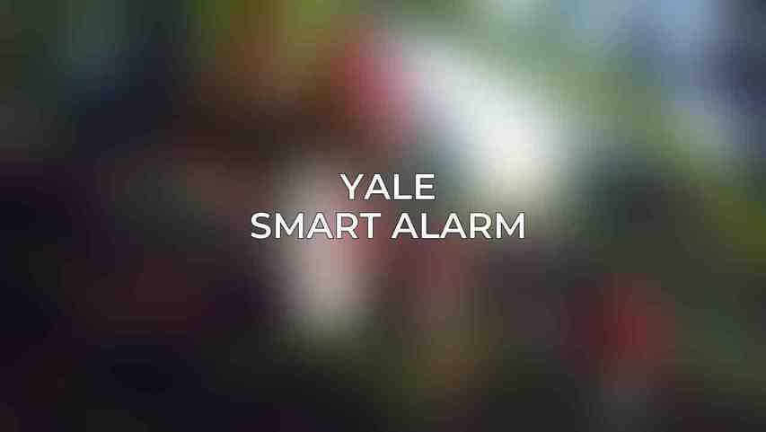 Yale Smart Alarm