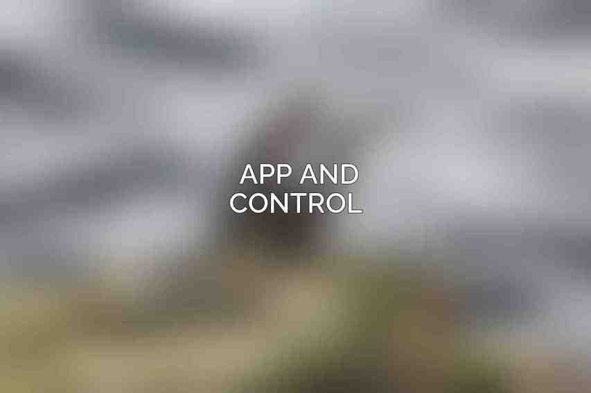 App and Control 
