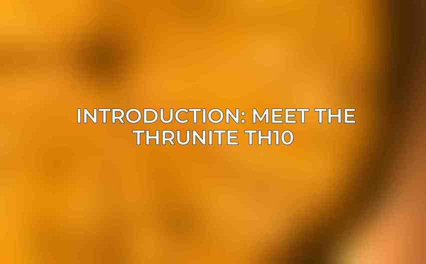 Introduction: Meet the ThruNite TH10 